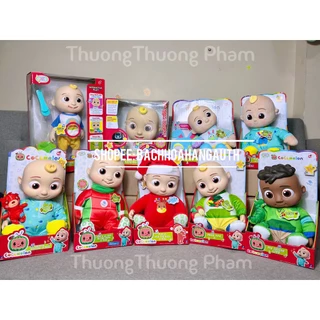 [ Hàng Mỹ ] Đồ chơi búp bê JJ Cocomelon có nhạc chính hãng, giúp bé vừa chơi vừa học tiếng anh hiệu quả