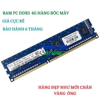 RAM máy tính bàn,ram DDR3 PC  BUSS1600,DDR 3 2G/4G/8G buss 1333 hàng bóc máy.Ram DDr4 4G buss 2133