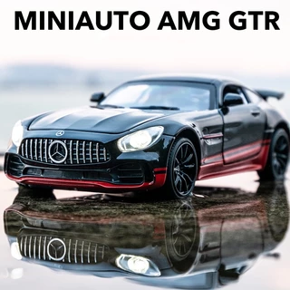 Mô Hình Xe Hơi Thể Thao Mercedes Benz AMG GTR Bằng Hợp Kim Tỉ Lệ 1: 32