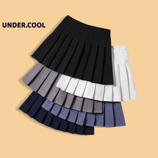 Chân Váy xếp ly UNDERCOOL Tenis Lưng Cao Kiểu Tennis Skirt Chất Tuyết Mưa