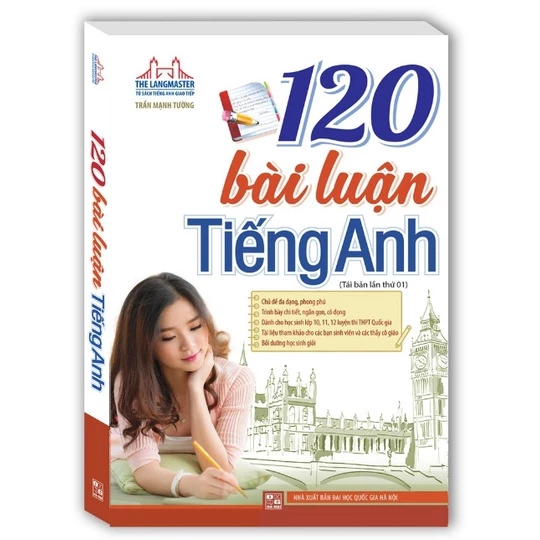 Sách - The Langmaster - 120 bài luận tiếng Anh (bìa mềm)