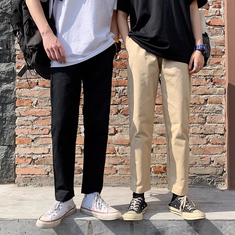 Quần kaki Baggy HAZEE ống suông nam nữ Ulzzang unisex