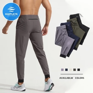 Quần jogger dài nam thể thao chạy bộ, tập gym, đạp xe đạp KAIPLAYS Quần nỉ nam ống bo cao cấp dáng Hàn Quốc KP006