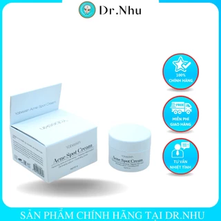 Kem Chấm Mụn Yobeskin Acne Spot Cream Chính Hãng YoBe, Giảm Viêm, Hết Mụn, An Toàn, Hiệu Qủa Lọ 15g - Dr. Nhu