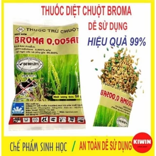 Thuốc diệt chuột trộn sẵn thế hệ mới Broma 0,005 AB