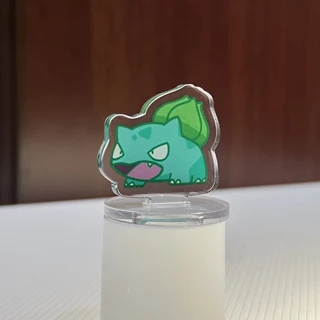 Mô Hình Standee Pokemon Bulbasaur 2 mặt