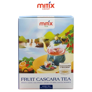 Trà Cascara Mitix hoa quả hộp 50gr, đẹp dáng sáng da, thanh lọc cơ thể