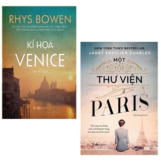 Sách Bộ Sách Văn Học Lãng Mạn: Kí Họa Venice + Một Thư Viện Paris (Bộ 2 Cuốn)