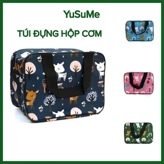 Túi Đựng Hộp Cơm❤️FREESHIP❤️Túi Đựng Cơm Giữ Nhiệt Văn Phòng Chống Thấm Nước