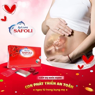 Sắt Safoli. Avisure bổ sung sắt và acid folic cho phụ nữ mang thai người thiếu máu thiếu sắt