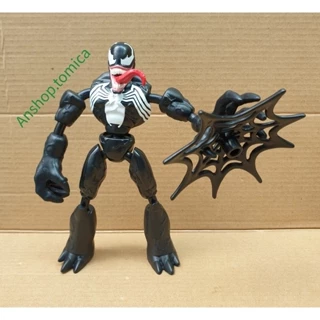 Đồ chơi mô hình Siêu anh hùng phiên bản Bend and Flex (uốn cong và uốn dẻo) hàng Hasbro - Mỹ  Venom (no box)