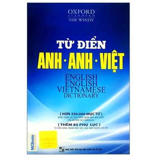 Sách Từ Điển Anh - Anh - Việt (350.000 Từ)