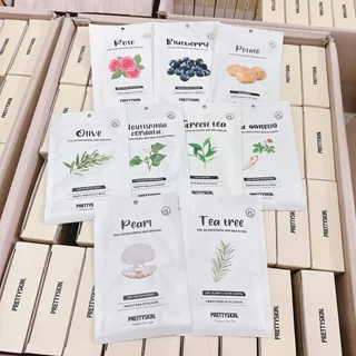 Mặt Nạ tinh chất PrettySkin Total Solution Essential Sheet Mask Hàn Quốc