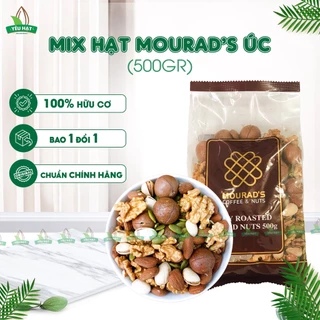 Hạt Mix Dinh Dưỡng Mourad's Úc 500g Cao Cấp (Hạnh nhân, macca, hạt bí, óc chó, hạt dẻ cười)