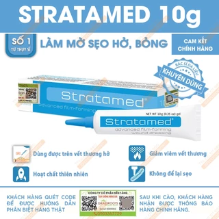 Gel Hỗ Trợ Làm Mờ Sẹo Và Vết Thương Hở Stratamed 10g - Chính Hãng Thụy Sỹ