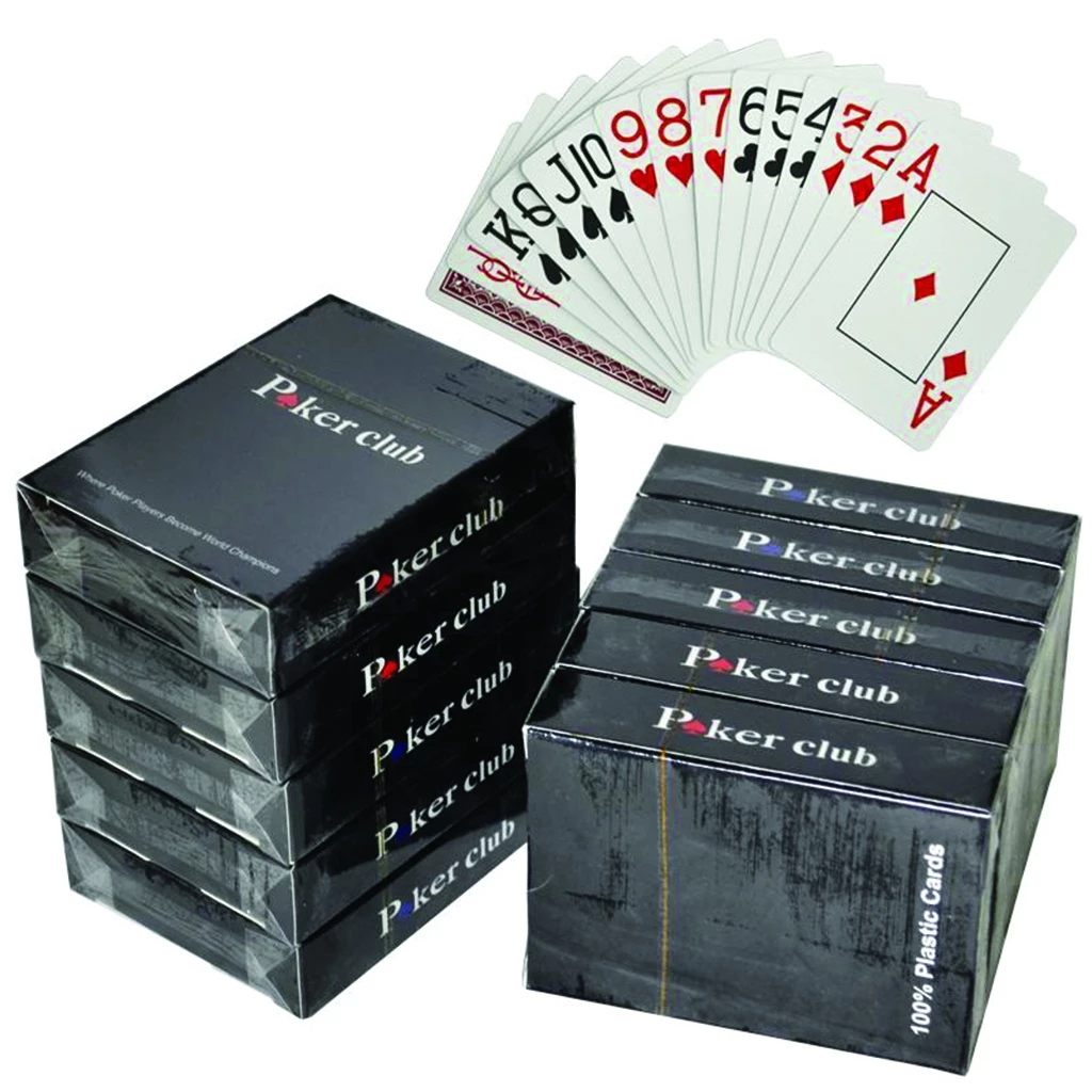 Bộ bài nhựa Poker PVC chống nước Texas Holdem cao cấp siêu bền