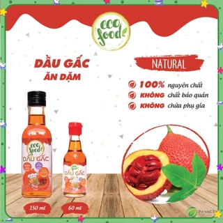 Dầu ăn dặm cho bé,dầu Gấc  Ecofood cho trẻ trên 6 tháng tuổi tăng chiều cao,bổ não cho bé