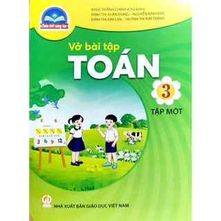 Sách - Vở bài tập Toán Lớp 3 tập 1 - Chân trời