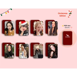 SET 8 CARD BO GÓC BLACKPINK GIÁNG SINH