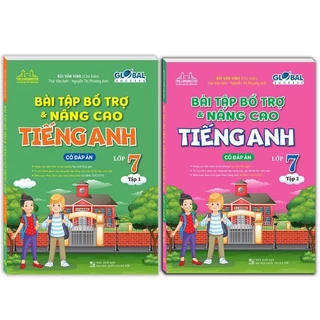 Sách - (Combo ) Bài Tập Bổ Trợ Và Nâng Cao Tiếng Anh 7 ( Có Đáp Án )