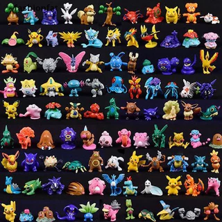 Set 24 Mô Hình Đồ Chơi Nhân Vật Hoạt Hình Pokemon 2.5-3cm