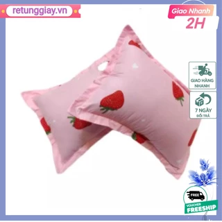 Combo 2 vỏ gối nằm 40x60cm,chọn mẫu thoải mái,retunggiay.vn-mẫu dâu tây