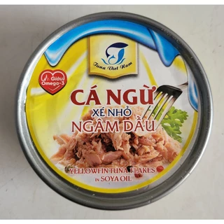 [Hộp 140g] CÁ NGỪ XÉ NHỎ NGÂM DẦU TUNA VIET NAM Yellowfin Tuna Flakes in Soya Oil