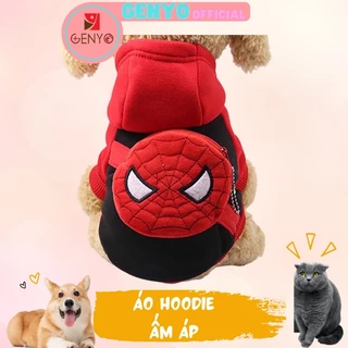 Áo cho chó mèo giá rẻ , áo hoá trang chó mèo - Áo 064 spider man