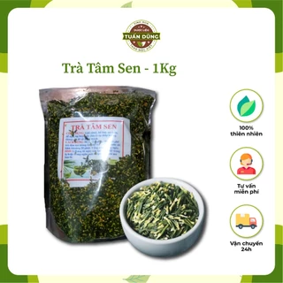 Trà Tâm Sen 1kg An Thần, Ngủ Ngon - Dược Liệu Tuấn Dũng