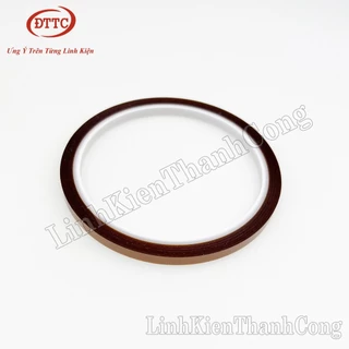 Băng Dính Chịu Nhiệt Nâu 5mm 10mm 15mm 18mm