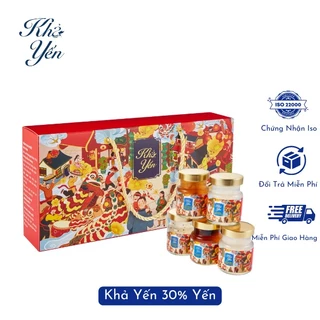 Hộp Tiêu Chuẩn - Hộp 10 hũ yến chưng sẵn Khả Yến 70ml