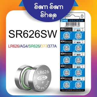 Pin đồng hồ SR626SW / LR626 / AG4/ 377 Giá bán lẻ 1 viên