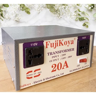 Biến áp đổi nguồn Fujikoya 20A ( 2000W) từ 220V ra 100v. Dùng cho đồ nội địa Nhật Bản