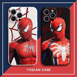 Ốp Điện Thoại Họa Tiết Spiderman Cho IPhone 6 6S 11 7 8 Se 2020 X XR XS Plus 12 13 14 PRO mini MAX