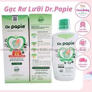 Nước Tắm Thảo Dược Dr.Papie Cho Bé Giúp Ngăn Ngừa Và Giảm Các Vấn Đề Về Da 230 ml ⚡FREE SHIP⚡