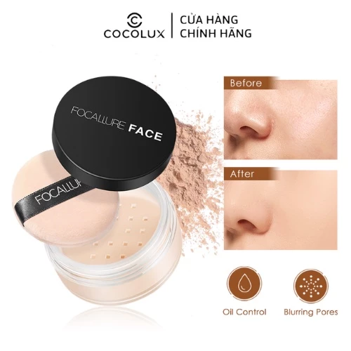 Phấn Phủ Dạng Bột FOCALLURE Setting Powder 7g