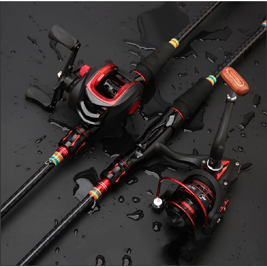 Cần câu Lure DW carbon xoắn đứng và ngang độ cứng M độ tải cá cao