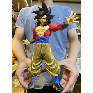 (28cm) Mô hình SonGoKu Saiyan cấp 4 tóc đen