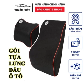 CHÍNH HÃNG Sport | COMBO Bộ Gối Tựa Đầu và Tựa Lưng Cao Su Non Nguyên Khối Cao Cấp Siêu Đàn Hồi Chống Đau Mỏi