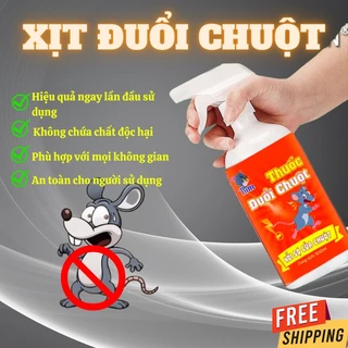 Bình Xịt Đuổi Chuột Thuốc Đuổi Chuột 500ML Siêu Hiệu Quả An Toàn HIGO