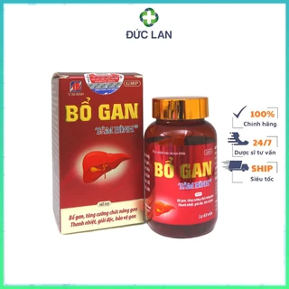 VIÊN UỐNG BỔ GAN TÂM BÌNH HỖ TRỢ BỔ GAN TĂNG CƯỜNG CHỨC NĂNG GAN