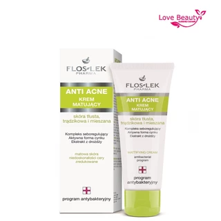 Kem dưỡng cho da dầu Floslek anti acne mattifying