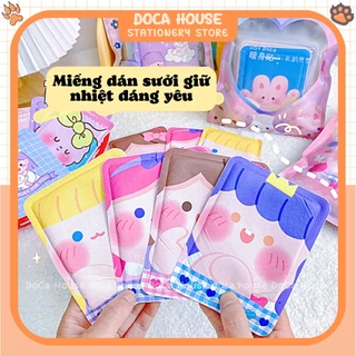 Miếng dán giữ nhiệt DOCA, Miếng dán giữ ấm, Miếng dán tăng nhiệt cơ thể nhiều mẫu hình dễ thương cho mùa đông ấm áp