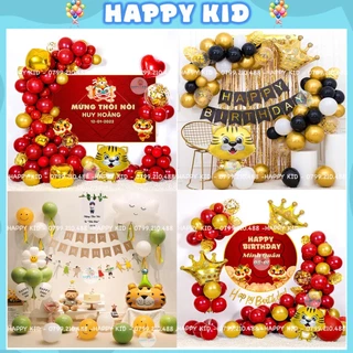 Set trang trí sinh nhật thôi nôi tuổi hổ cho bé trai bé gái 1 tuổi giá rẻ HAPPYKID STTSNTH