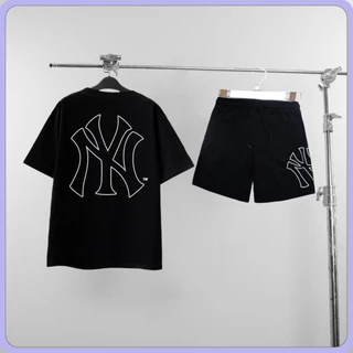 Bộ áo thun Newyork MLB SX BamBoo cotton 100% không xù ( Bộ 158-159 )