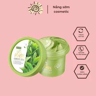 Mặt nạ bùn Trà Xanh Mud Mask Nội địa Trung trắng da kiềm dầu