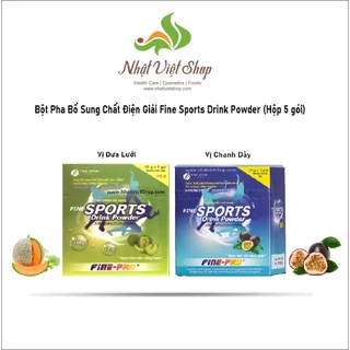 Bột Pha Uống Bù Điện Giải Fine Sports Drink Powder