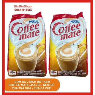 Combo 2 Bịch Bột kem coffee mate 453,7gram - Nestle. Pha trà sữa, cà phê