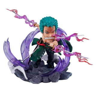 Mô hình One Piece nhân vật Zoro GK chibi, cao 12 cm, có hộp màu, sản phẩm chất lượng cao, siêu nét