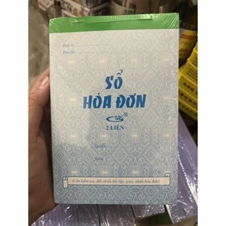 LỐC 10 CUỐN HOÁ ĐƠN BÁN LẺ HAI LIÊN [1 CUỐN/ 58 TỜ BAO GỒM LIÊN 1 VÀ LIÊN 2]